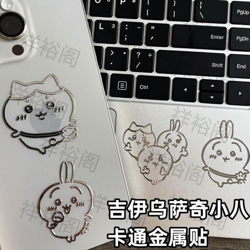 Chiikawa 3D Metal Stickers Cut - Fire Tablet Accessories ulasan dan harga