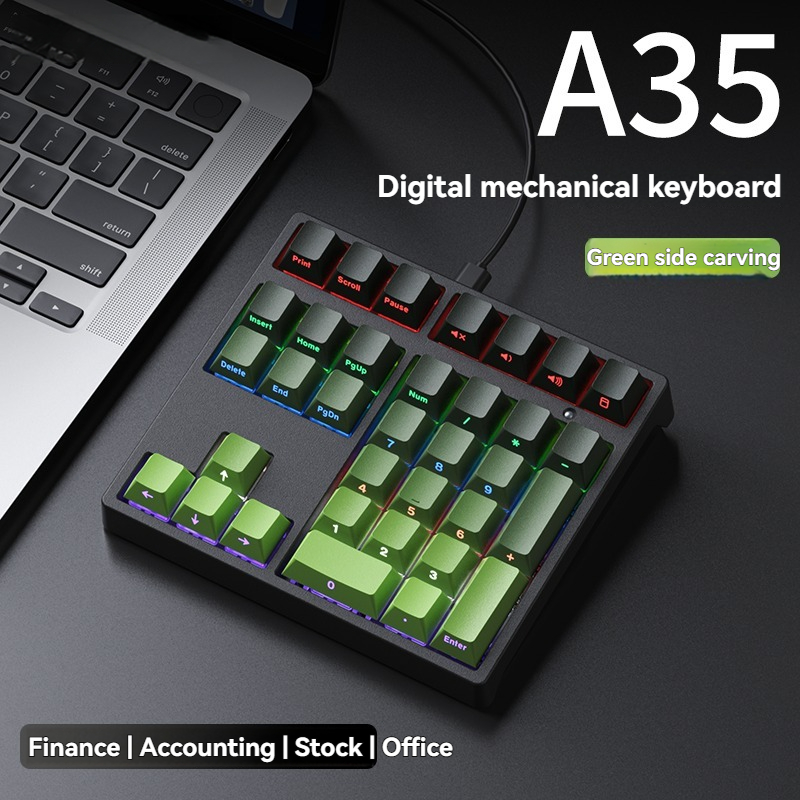 A35 Numeric Keyboard Wired Sin - Tablet Accessories Gifts ulasan dan harga