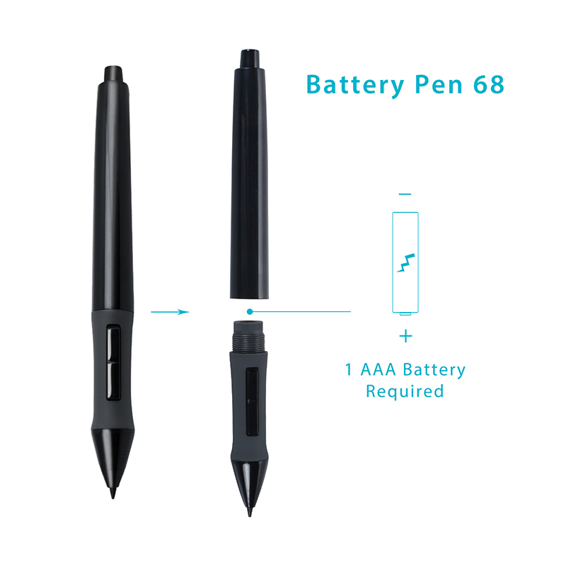 HUION PEN68 For Graphic Tablet - Huion Tablet Accessories ulasan dan harga