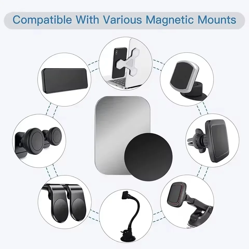 5/10pcs Magnetic Metal Plate D - Tablet Accessories Must Have ulasan dan harga