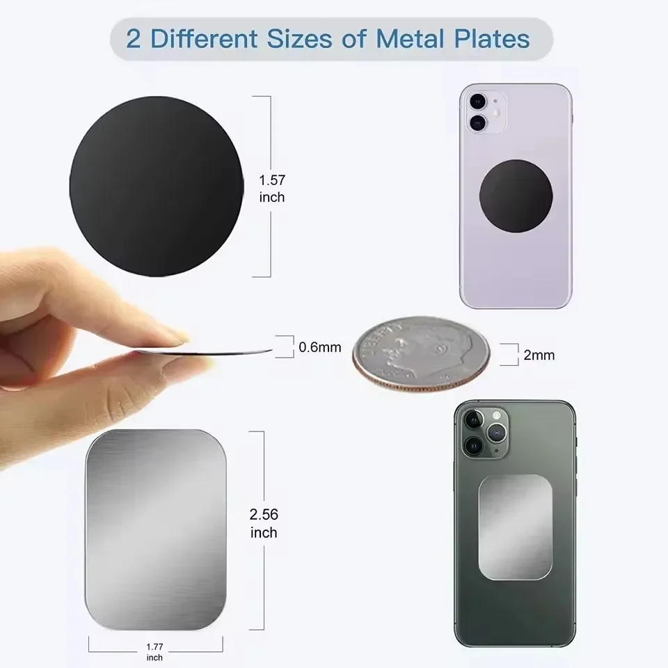 5/10pcs Magnetic Metal Plate D - Tablet Accessories Must Have ulasan dan harga
