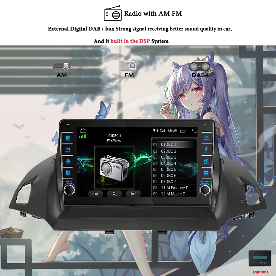 8G+128G Android 14 For Ford Ku - Tablet Danish Mobile & Accessories Photos ulasan dan harga