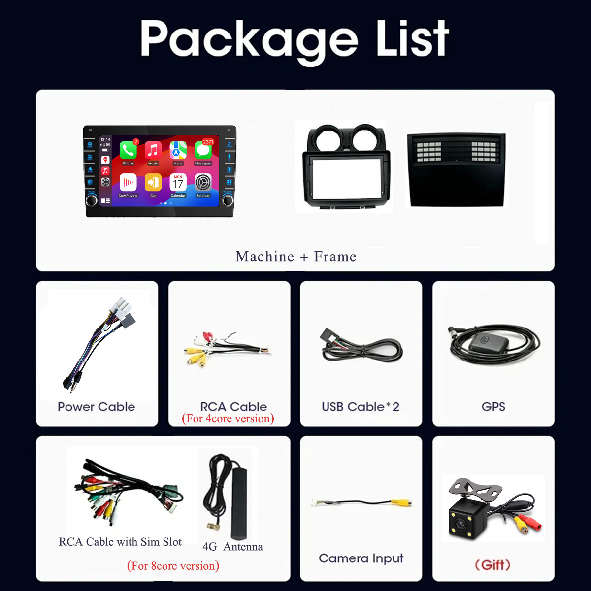 8G+128G Android 14 Car Autorad - Tablet Danish Mobile & Accessories Photos ulasan dan harga