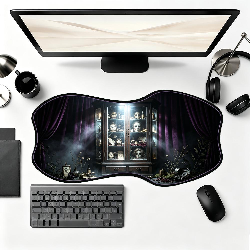 Anime Mouse Pads Dark Wine Cel - Unique Table Accessories ulasan dan harga
