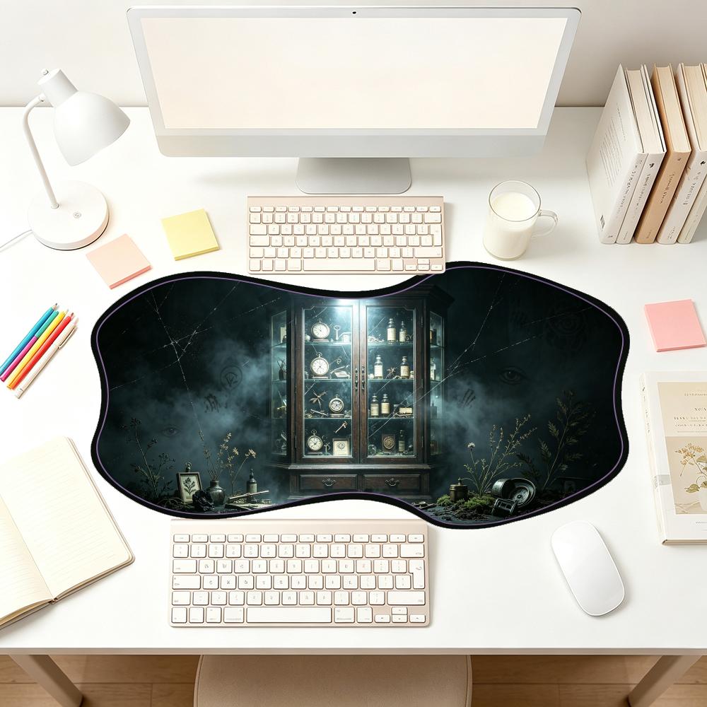 Anime Mouse Pads Dark Wine Cel - Unique Table Accessories ulasan dan harga