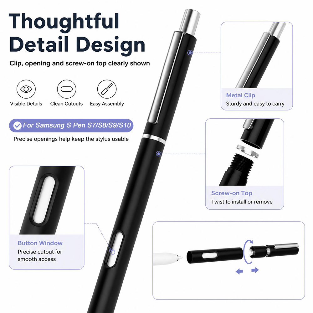 New Pencil Case S Pen For Sams - Samsung Tablet S9 Accessories ulasan dan harga