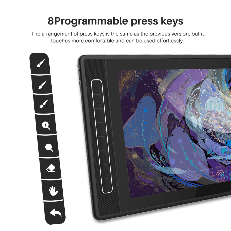 HUION KAMVAS Pro 16 2.5K QHD D - Huion Tablet Accessories ulasan dan harga