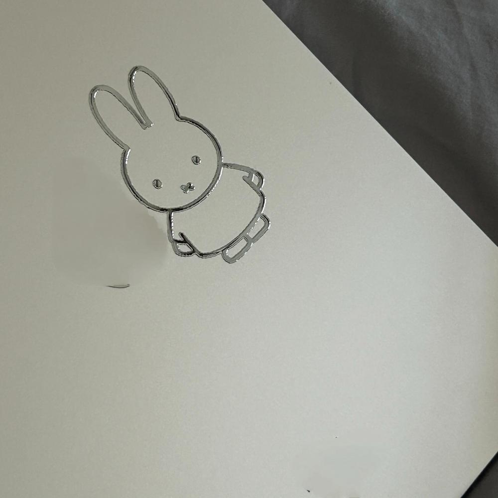 Miffy Rabbit  metal stickers h - Fire Tablet Accessories ulasan dan harga