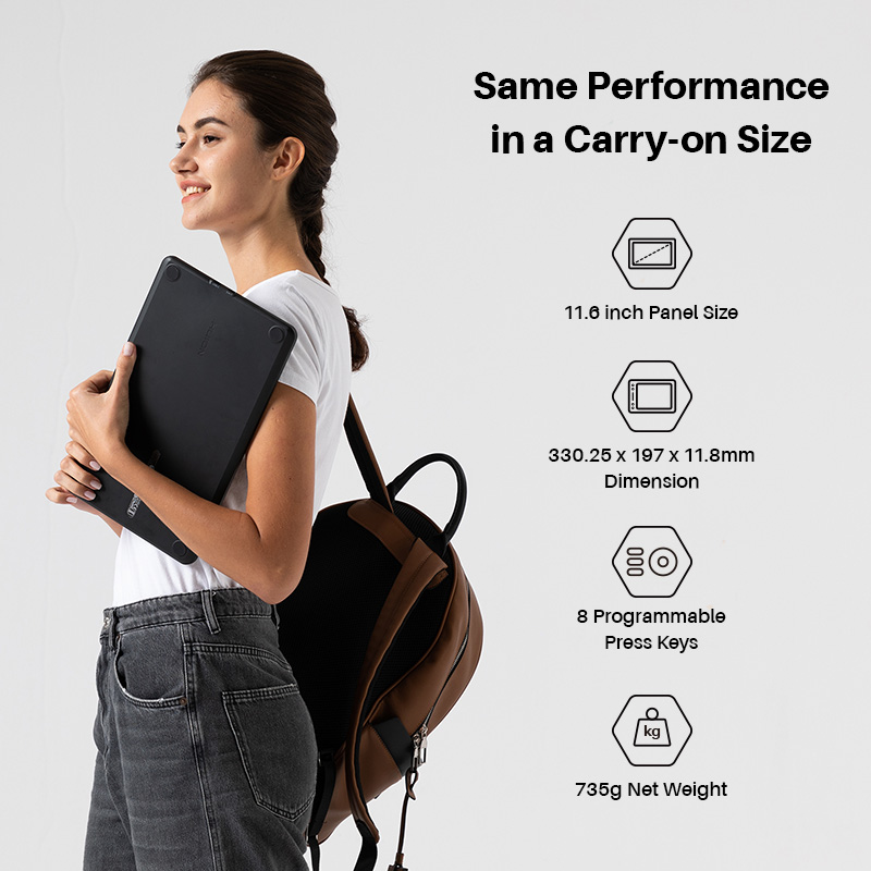 HUION Kamvas 12 Graphic Tablet - Huion Tablet Accessories ulasan dan harga