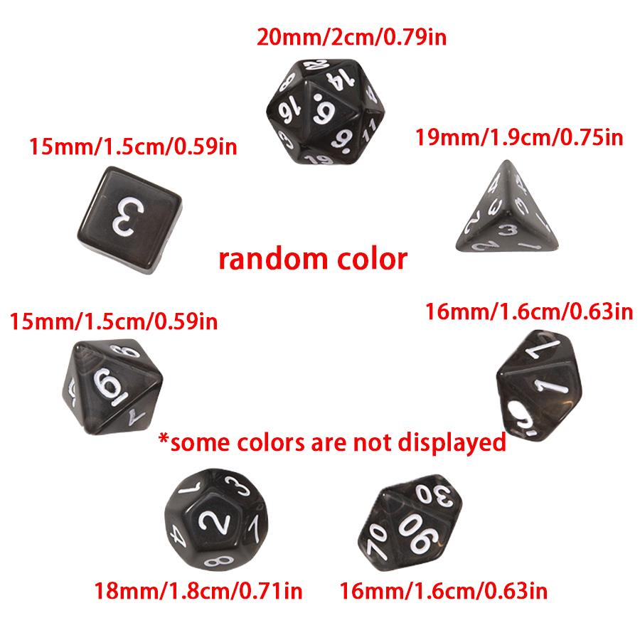 16/40pcs Polyhedral Game Dice, - Tablet Accessories Kit ulasan dan harga