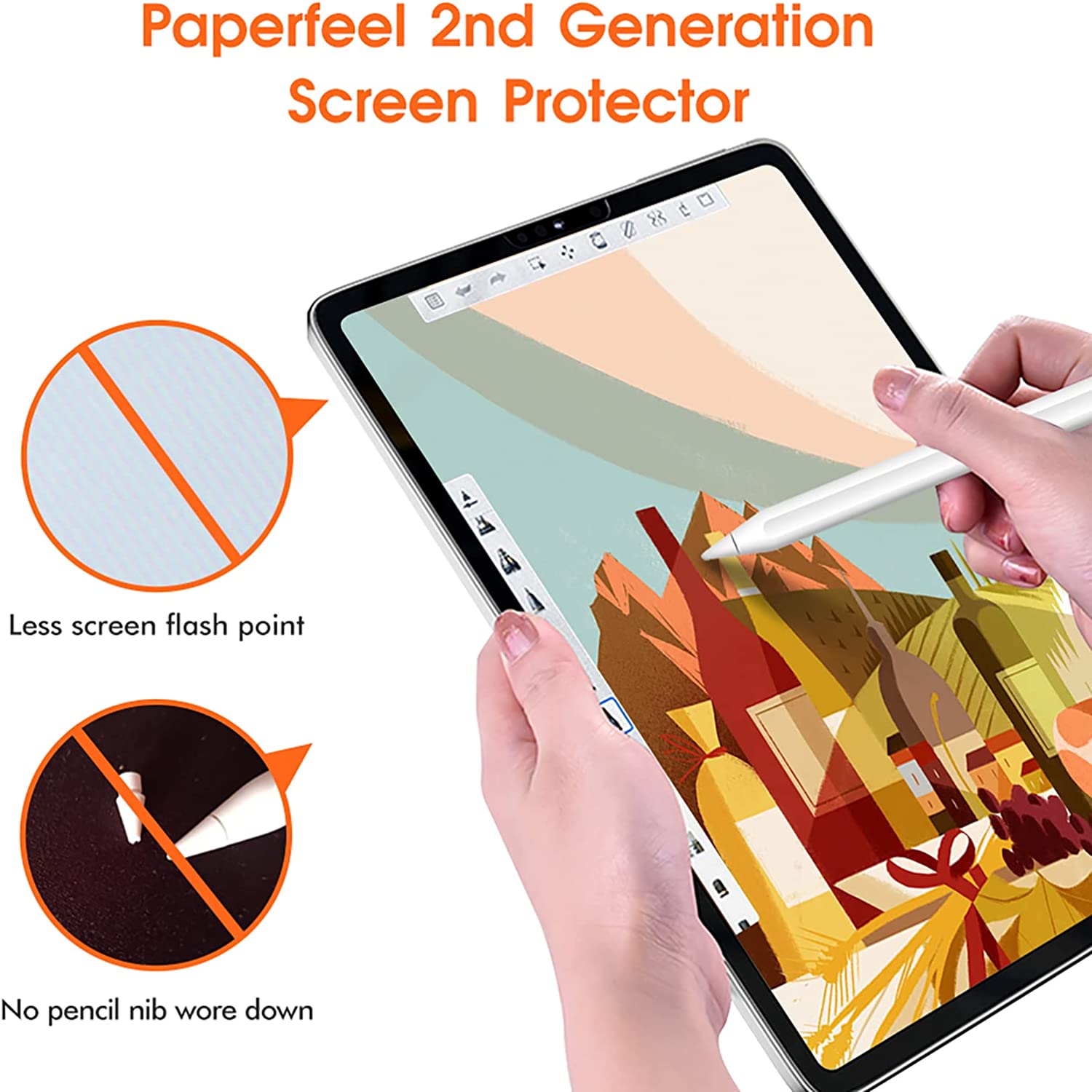 Paper Feel Screen Protector Fi - Tcl Tablet Accessories ulasan dan harga