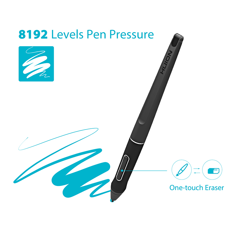 HUION Battery-Free Pen PW507 2 - Huion Tablet Accessories ulasan dan harga